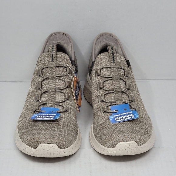Skechers Slip-Ins Men’s Hands Free Memory Foam Shoes 232452/TPE Size 7 New - Picture 5 of 10